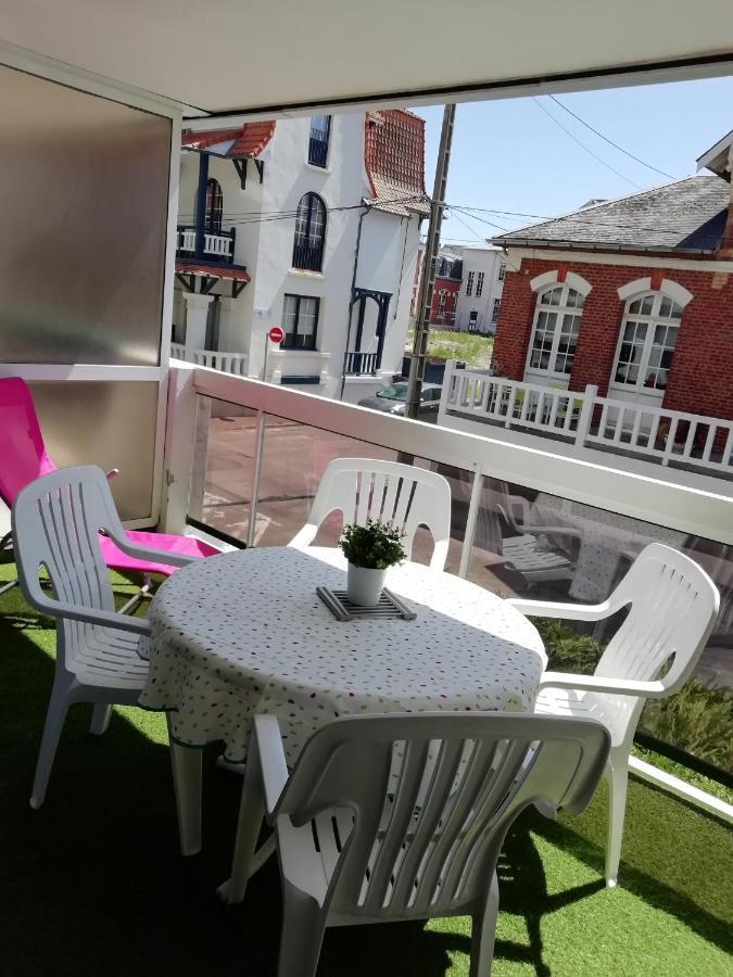 Le Saint Amand, Studio Cabine, Agreable Terrasse Sud Le Touquet Kültér fotó